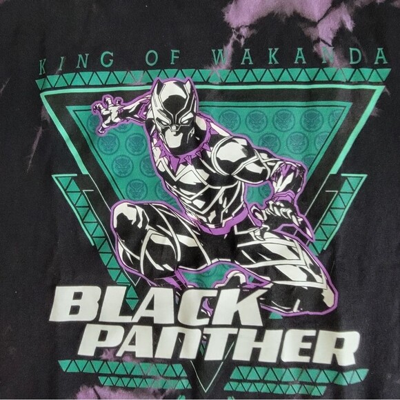 Marvel Black Panther Tie-Dye T-Shirt - Picture 6 of 13